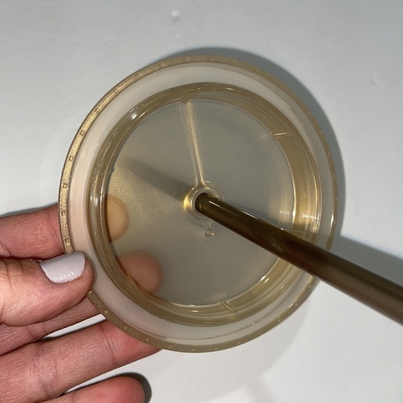 Starbucks Harvest‎ tumbler 2014 floral lid & straw included - Picture 7 of 8